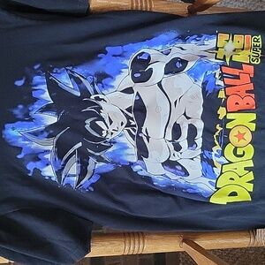 Dragon Ball Z Goku Kanji graphic black t-shirt,  size S